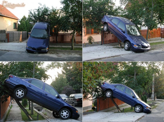 Ezért nem kell engedni, hogy tolatva járjon be az asszony