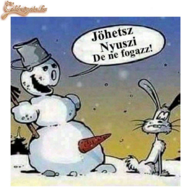 Jöhetsz nyuszi