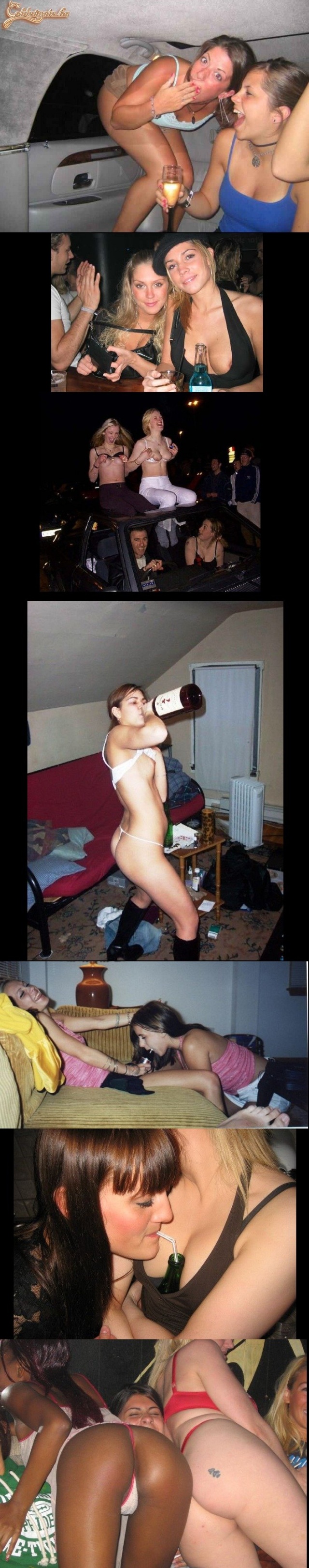 Így mulatnak a vérbeli csajok ;)