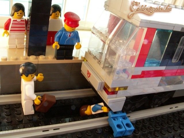 Baleset - LEGO módra