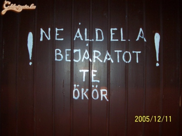 Emberbarát figyelmeztetés