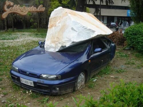 Vigyázat! Omlásveszély!