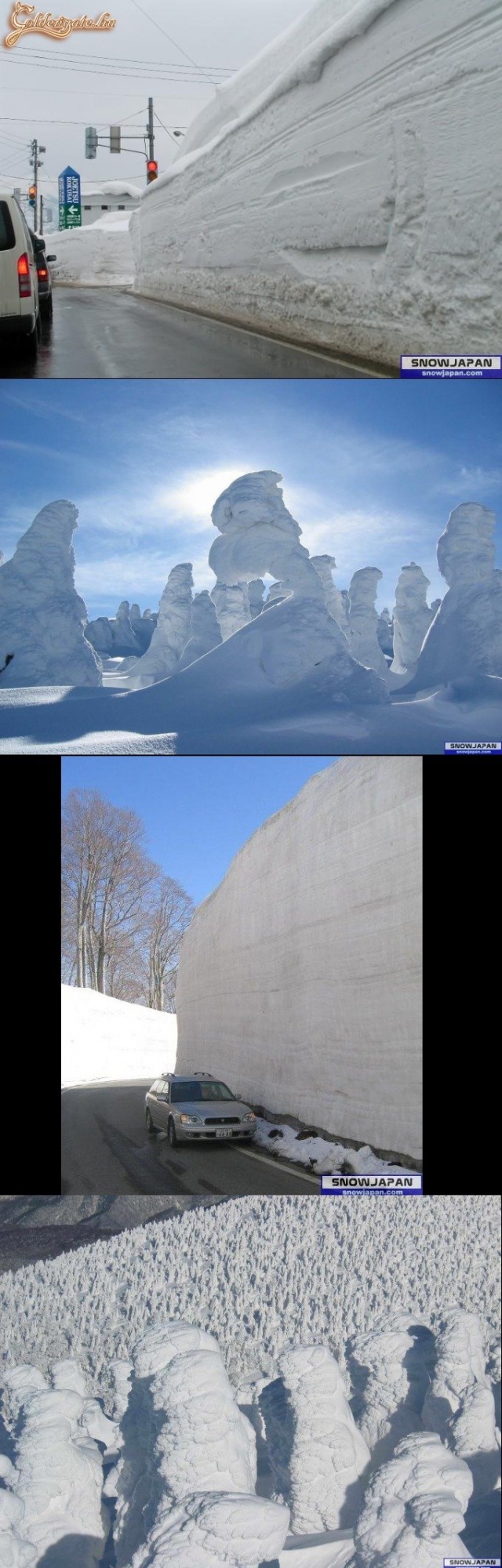 Volt egy 'kis' hó japánban :)