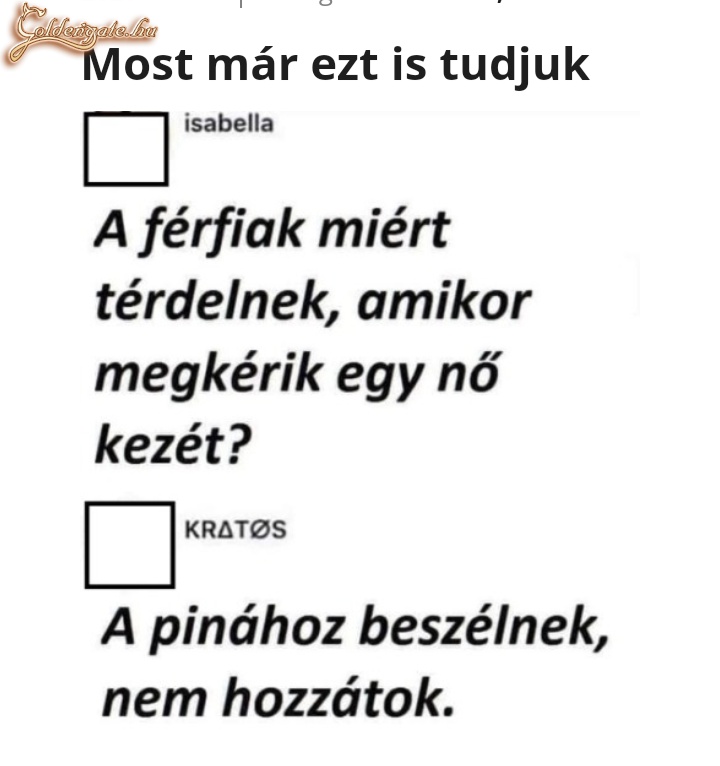 Már ezt is tudjuk