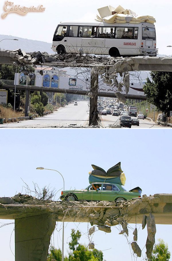 És még mondja valaki, hogy nálunk vannak rossz utak...