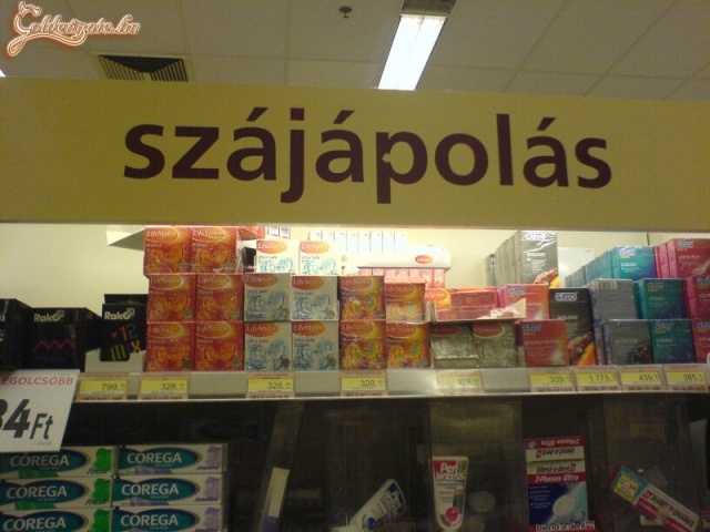 A legfontosabb a szájápolás...