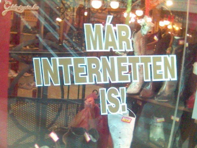 Még szerencse, hogy ott is