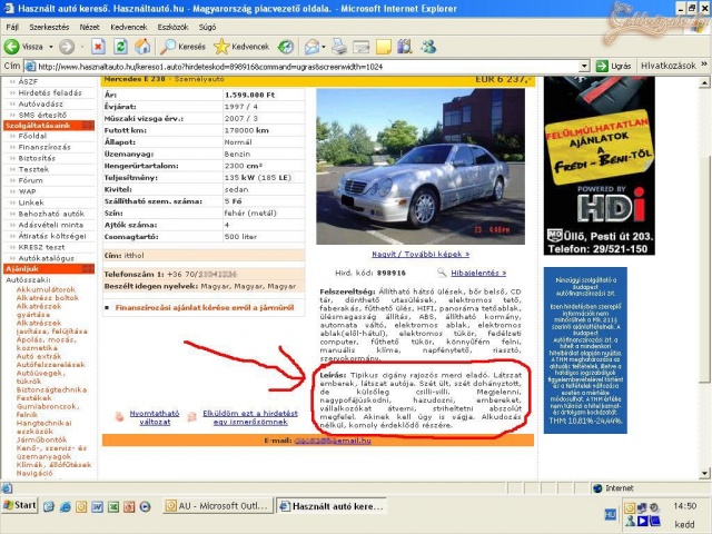 Autó eladó