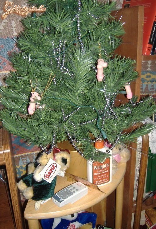 Alternatív karácsonyfadísz 1.