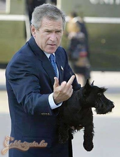 Bush nem akarja visszaadni jeromost