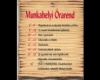 Munkarend