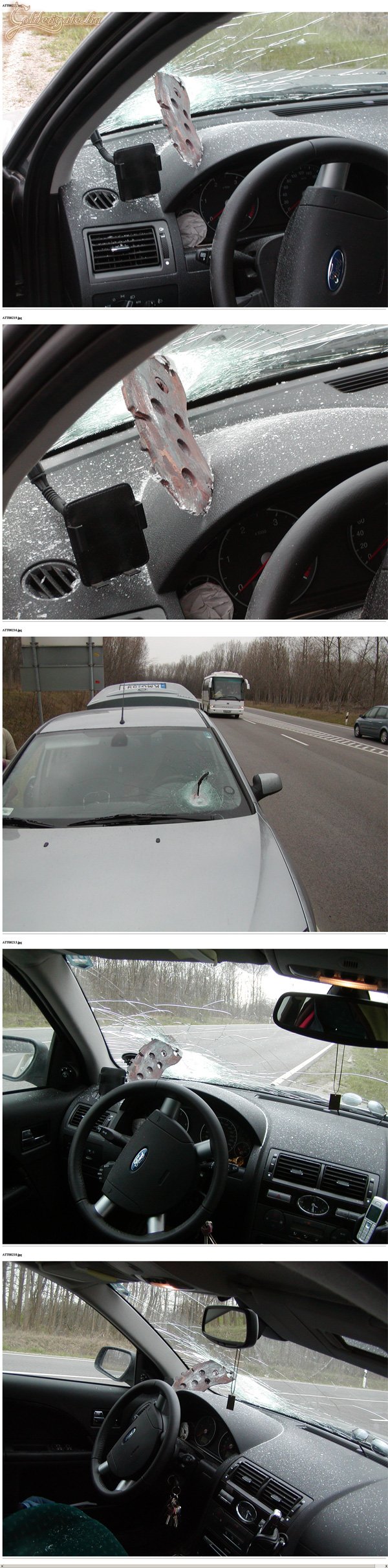 Szembejövő teherautó elhagyta a fékbetétet