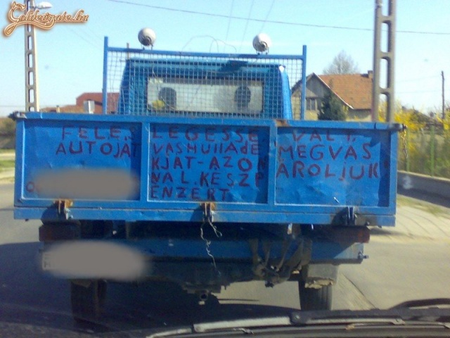 Add el a kerítésed is nekik!