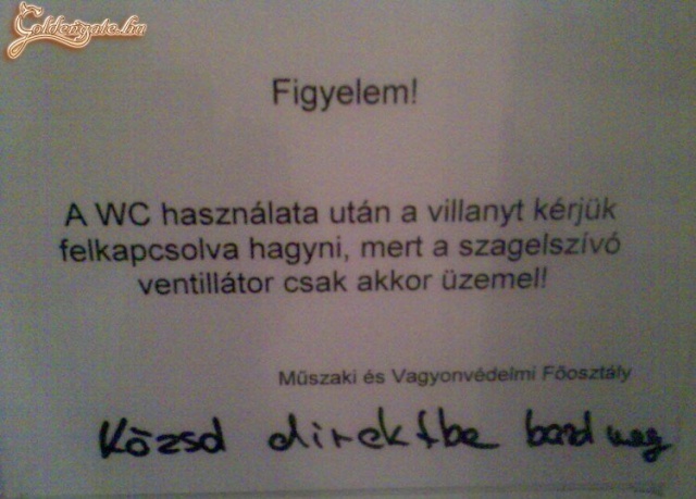 Direktbe, bazd meg!