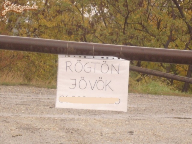 Hívjál fel, ha át akarsz menni!