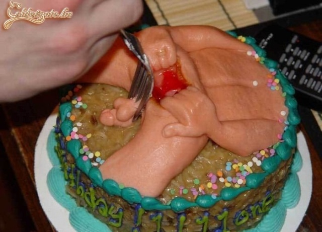 Nem kicsit beteg ez a torta :)