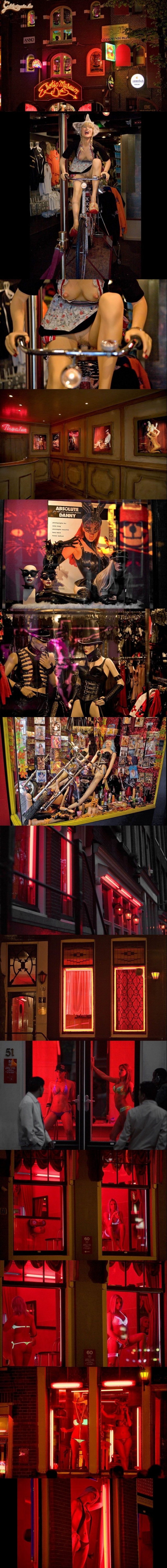 Aki még nem járt ott: Amszterdam - piroslámpás negyed