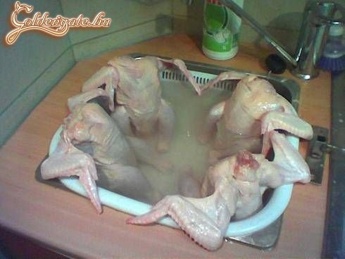 Egy kis fürdő kaja előtt