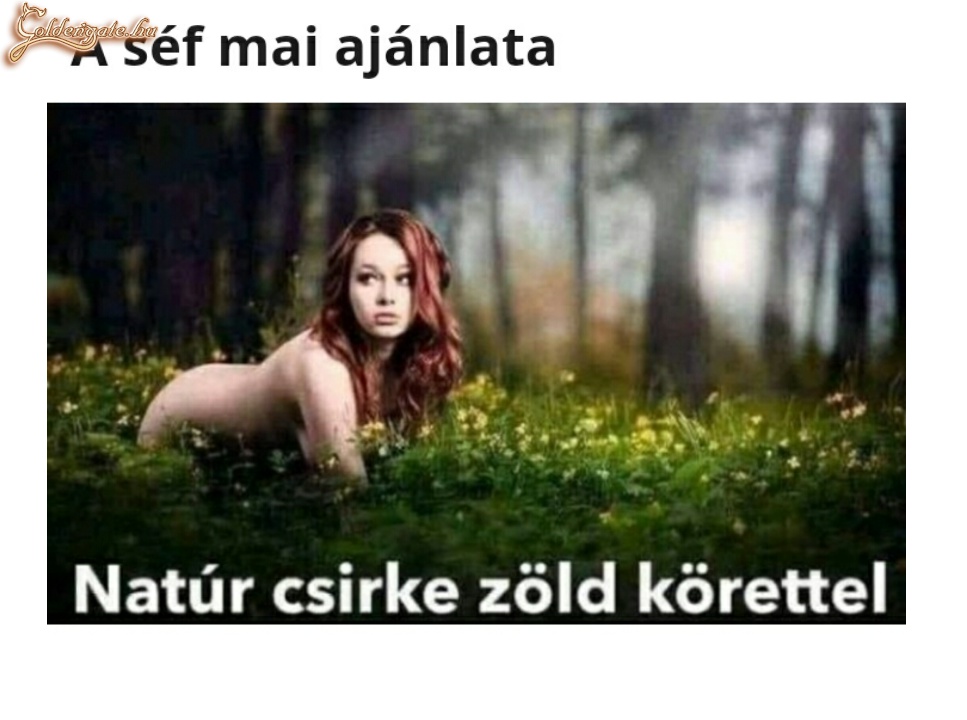 A séf mai ajánlata