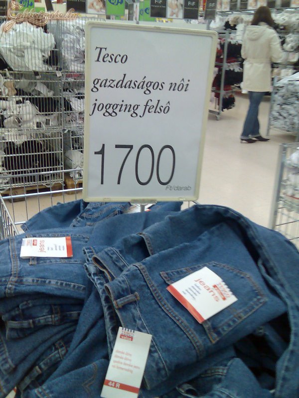 Tesco gazdaságos :D