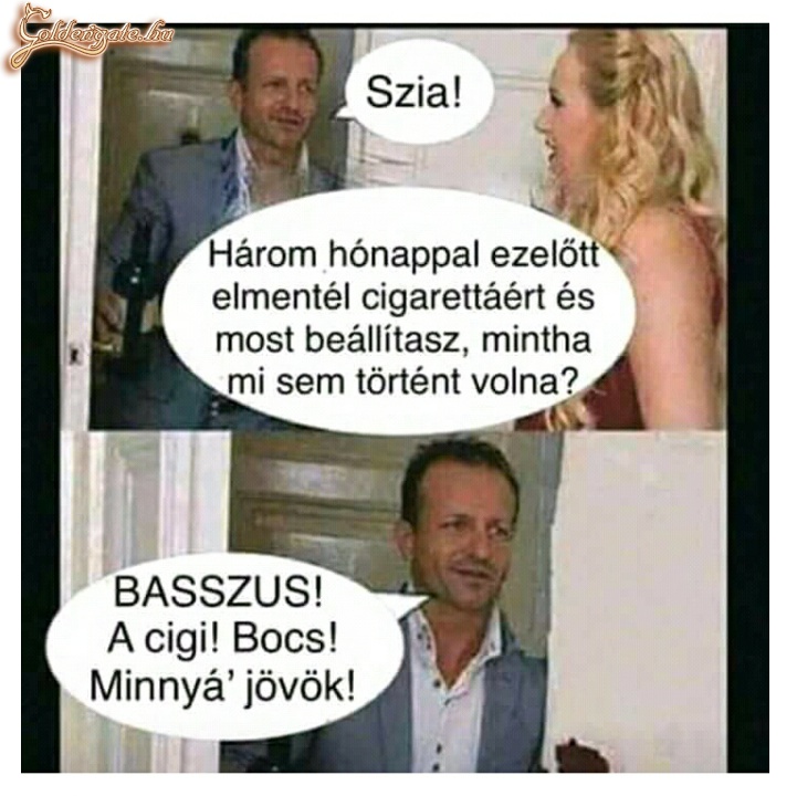 Basszus a cigi