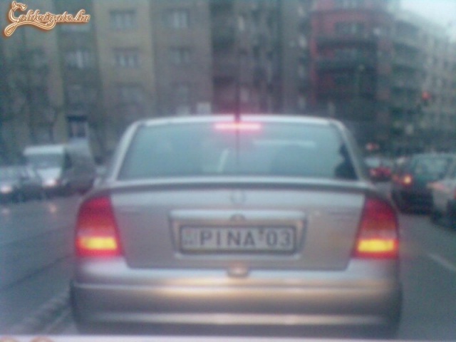 Egyedi rendszám