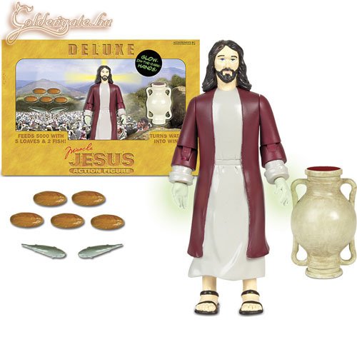 Beteg egy világ ez... Jézus akciófigura?