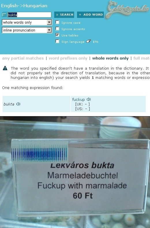 Hát ez kemény bukta...