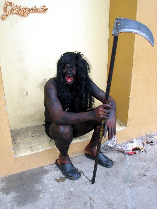 A kéményseprő esti elfoglaltsága