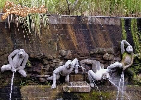 Jópofa szökőkút...