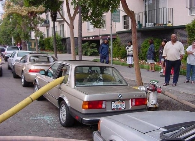 Így jár, aki rossz helyen parkol...