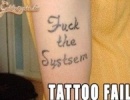 A tetováló úr kicsit be volt b*szva...