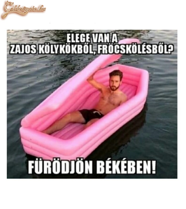 Fürödjön békében