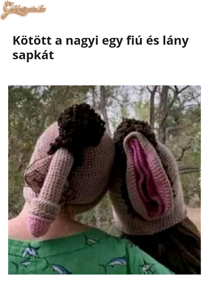 A nagyi kötött