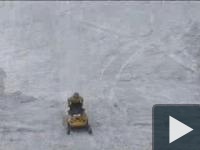 Snowmobile flip