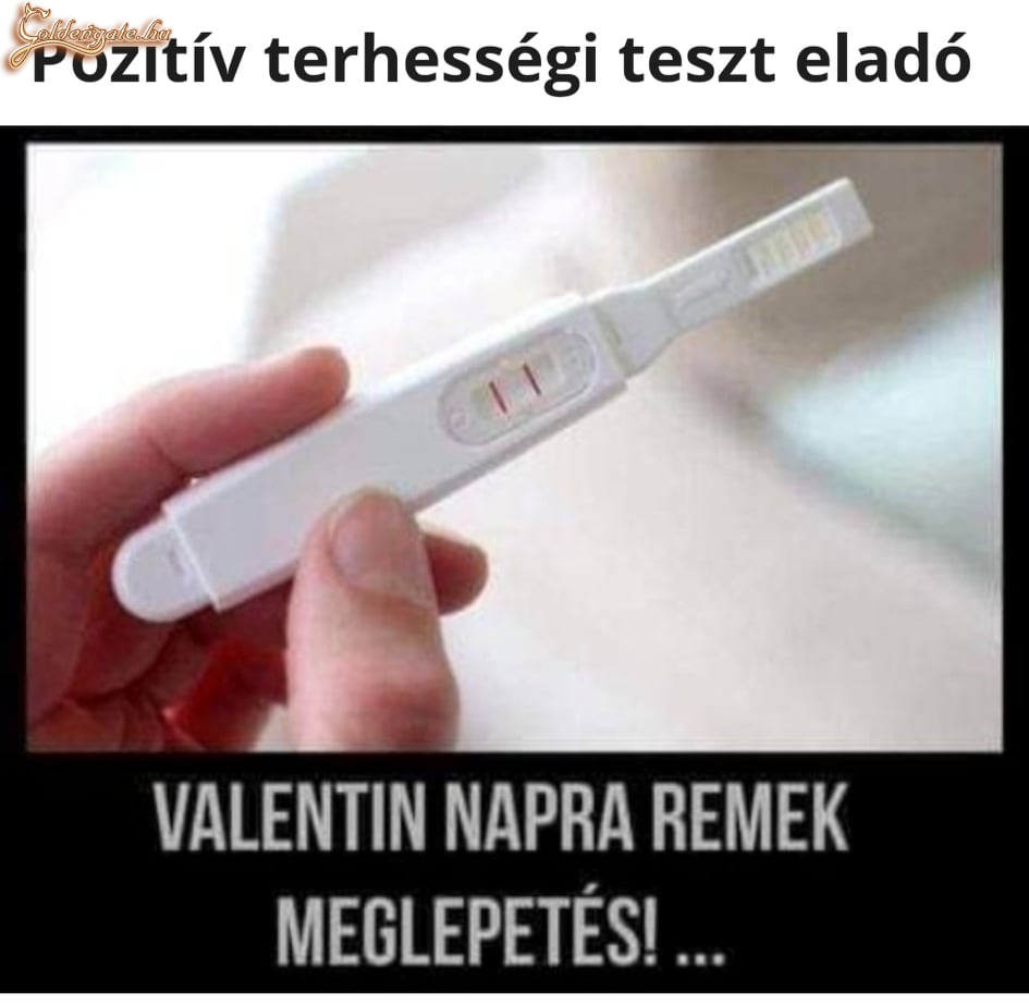 Pozitív terhességi teszt