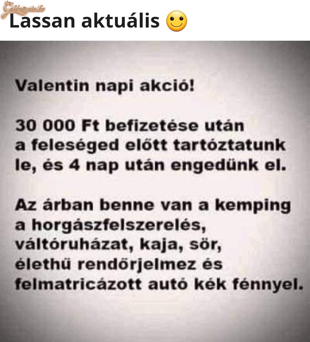 Valentin napi akció