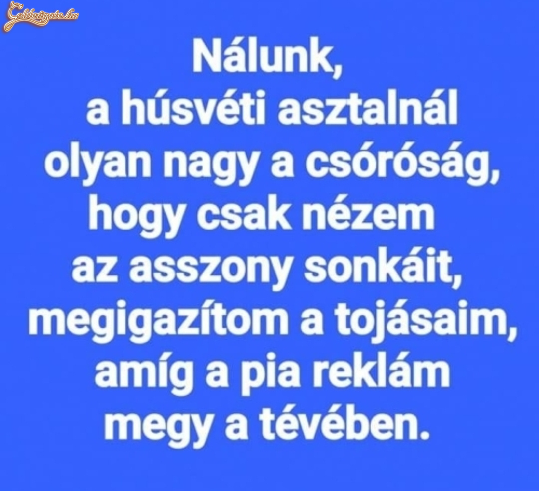 Csóró húsvét