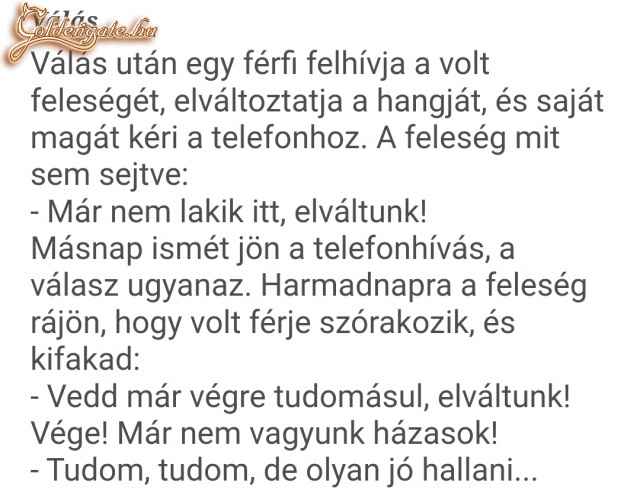 Válás után