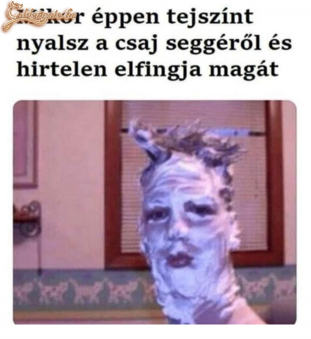 Tejszínhab baleset