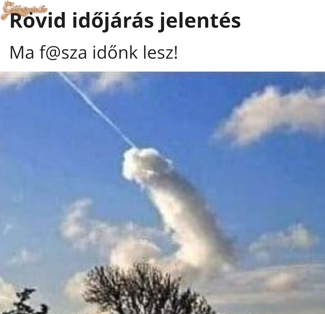 Fasza idő lesz