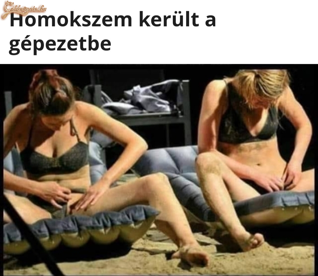 Homokszem került a gépezetbe