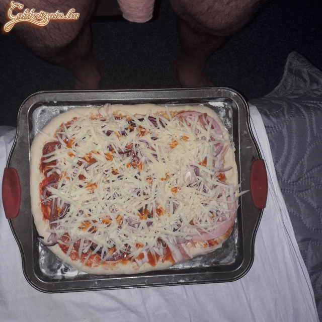sütök pizzát