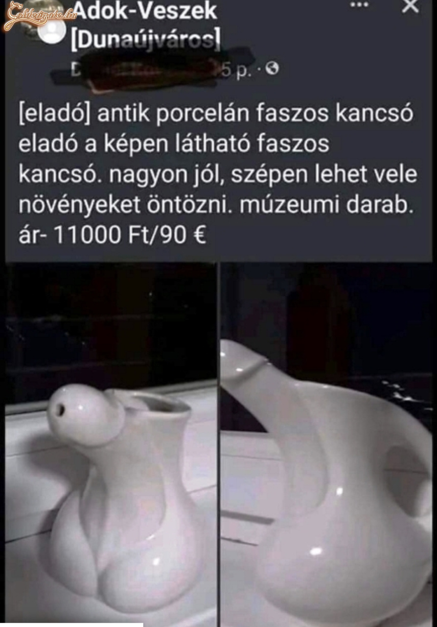 Faszos kancsó