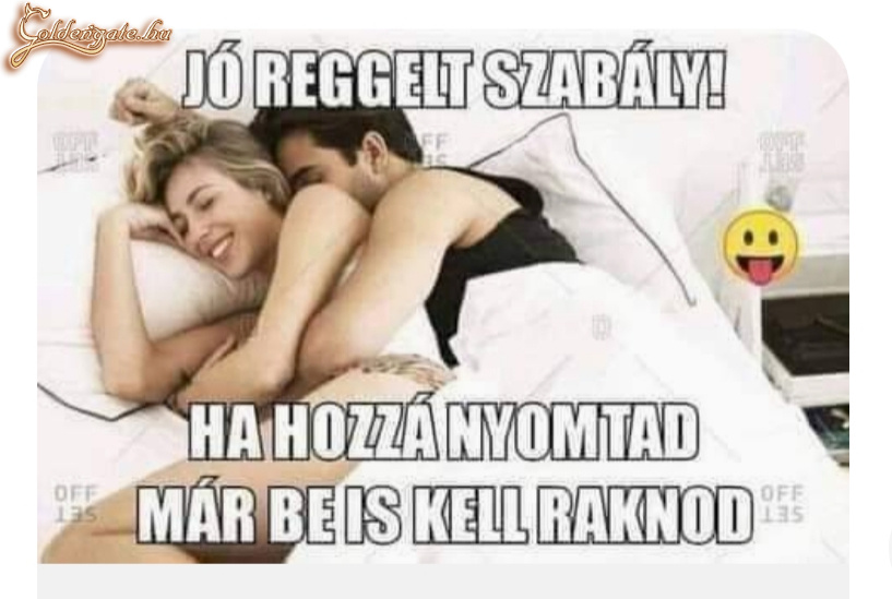 Jó reggelt szabály