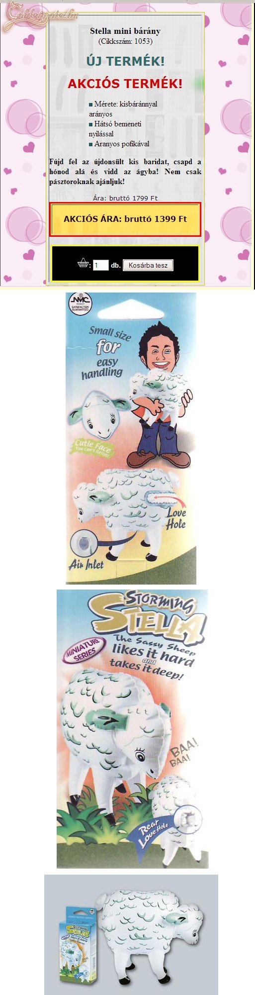 Stella mini bárány!