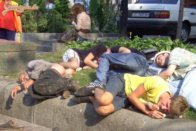 Ne aludj be a parkban, mert még csatlakoznak hozzád! :)