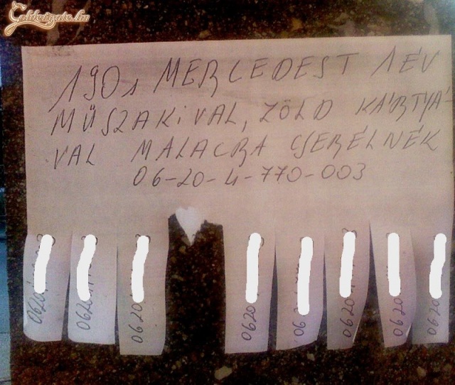 Ide a malaccal!