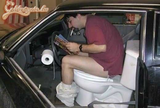 Dugóban jól jöhet, minden egyben...