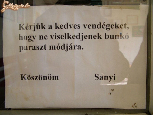 Sanyi is megmondta...